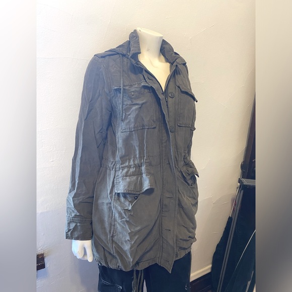 Lucky Brand Green Utility Jacket - Picture 2 of 6